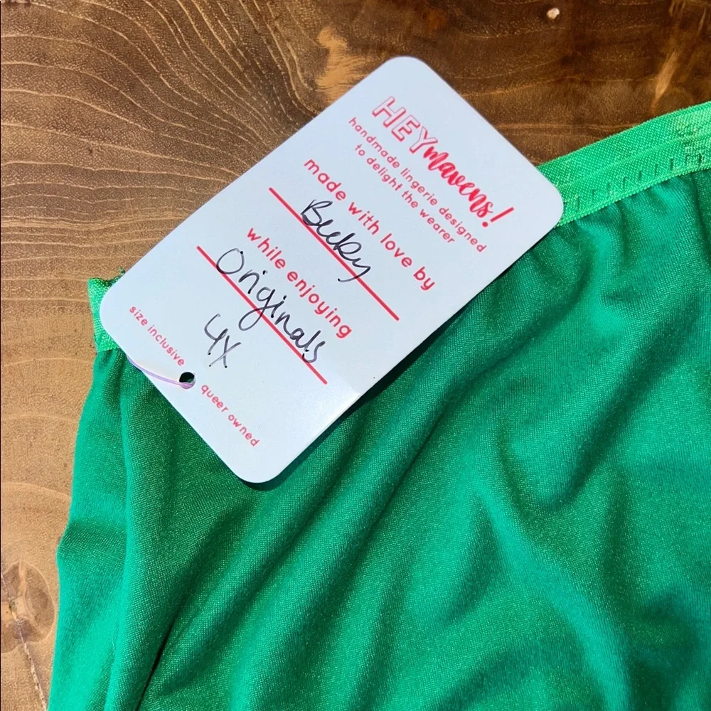 HEY mavens Green Women's Panties NWT 4X - Picture 3 of 14